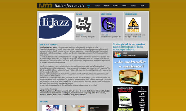 Italian Jazz Music